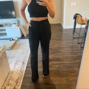 Dynamite Bridgette trousers in Black. Size 00